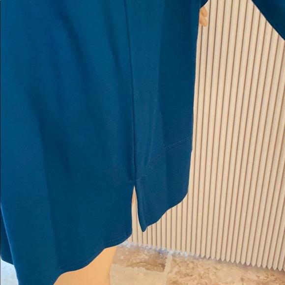 Liz Claiborne weekend Cowl neck Tahoe teal XLarge - Picture 2 of 8